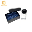 Flacon de parfum en verre poli de 30 ml avec boîte