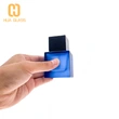 30ml 50ml 100ml bouteille de parfum carrée bouteille en verre de parfum de couleur personnalisée