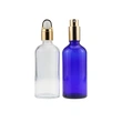 Flat Shoulder Glass Oil Dropper Bottle  with pipette