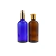 Flat Shoulder Glass Oil Dropper Bottle  with pipette