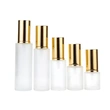  frost Round shape foundation glass cosmetic bottles foundation bottle