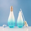 white glasses oil bottle perfume spray glass toner bottle sets 