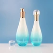 white glasses oil bottle perfume spray glass toner bottle sets 