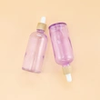 frosted essential oil perfume glass bamboo dropper bottle 