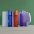 New essential oil roller bottle steel ball 10ml roll on perfume bottle