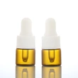 In Stock ! amber Essential Oil Glass Dropper vial