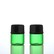 Clear green Mini Trial Sample Essential Oil Glass Dropper Bottle