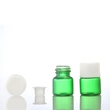 Clear green Mini Trial Sample Essential Oil Glass Dropper Bottle