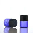 empty 1ml 2ml 3ml 5ml clear amber green glass oil bottle
