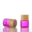 1ml 2ml amber/pink essential oil sample traveling glass bottle