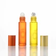 5ml 10ml clear amber shape roll on roller ball essential oil bottles