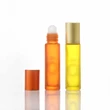 5ml 10ml clear amber shape roll on roller ball essential oil bottles