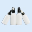 30ml 50ml 100ml amber white euro dropper essential oil bottle