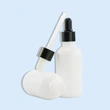 30ml 50ml 100ml amber white euro dropper essential oil bottle