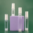 5ml 10ml 12ml 15ml Portable Customized Plastic AS Airless Pump Bottle For Cosmetics