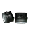 50g glass cream jar with black lid eco friendly cosmetic containers