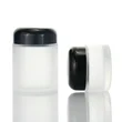 Glass Jars Matte 100ml Cream Container for cosmetics With Lid