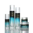 Luxury Glass Lotion Pump Bottle Hot Stamping Skincare Glass Set 