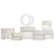 matte cosmetic packing skincare glass face cream jar