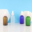 15Ml Amber Empty Glass Dropper Essential Oil Bottle