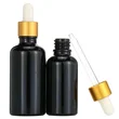 30ml 50ml 100ml amber essential oil glass dropper bottles with caps