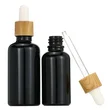 amber color essential oil glass bottles with Euro dropper cap