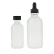 30ml,50ml,100ml clear essential oil bottle dropper glass bottle