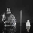 30ml skull oil glass dropper bottle printing essential oil bottle
