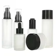 Hot Sale Customizable Flat Shoulder 30ml Skin Care Serum Bottle