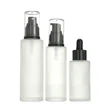 Hot Sale Customizable Flat Shoulder 30ml Skin Care Serum Bottle