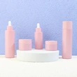 Manufacturers Custom Pink glass Cosmetic 60ML Toner Bottles 