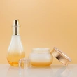 cosmetic glass bottle packaging skin care lotion bottle set