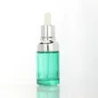 luxury serum bottle 50ml hair oil orange white cosmetic dropper bottle