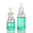 glass dropper Bottle with push top dropper cap Skincare Packaging