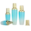 40ml 100ml glass pump bottle and glass jar for cosmetic packaging set