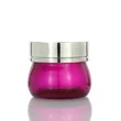 Transparent Container Empty Cosmetic Face Cream Powder Jar