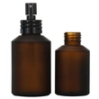 Empty 15ml 30ml Frosted Glass Face Oil Serum Bottle Packaging