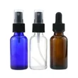 100ml Matte Black Cosmetic Glass Spray Bottle with Pump Sprayer