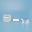 New Design Empty Luxury Glass Cosmetic Container Jar Skincare Set 30g