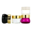 Factory Transparent cream glass jar container for personal care