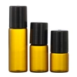 10ml Roll On Bottle Bamboo Cap Roller Ball Glass Bottle