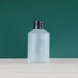 skincare glass pump bottle and glass jar for cosmetic packaging 100ml