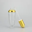 40ml 100ml glass pump bottle and glass jar for cosmetic packaging set