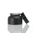 empty cosmetic packaging 50g 100g glass frosted clear face cream jar 