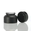 empty cosmetic packaging 50g 100g glass frosted clear face cream jar 