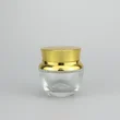Cosmetic Jar 30g Glass Container Frosted Round Cosmetic Jar 