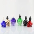 skull dropper bottle for beard oil