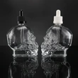 skull dropper bottle for beard oil