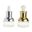  UV gold1oz customized glass dropper essential oil bottle