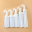 White PP Plastic Airless Pump Bottle With Snap Lotion Pump